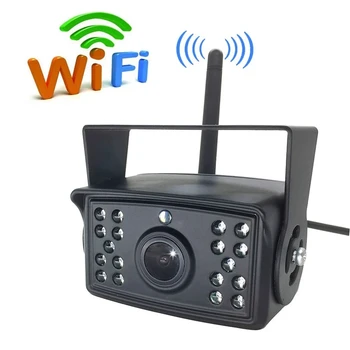 

24V Wireless WIFI Vehicle Backup Camera Used for Bus Truck Waterproof Reverse Rear View Camera for Car HD Night Vision