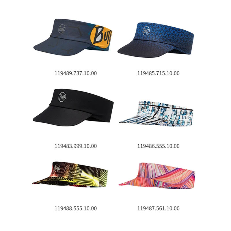 Buff R-equilateral Cape Pack Run Visor 