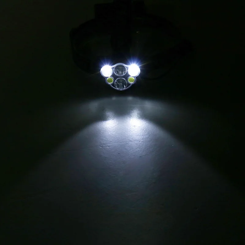8 Modes LED Headlamp Fishing Headlight Zoomable Lamp Waterproof Head Torch Flashlight Camping Head Lamp Support Dropship