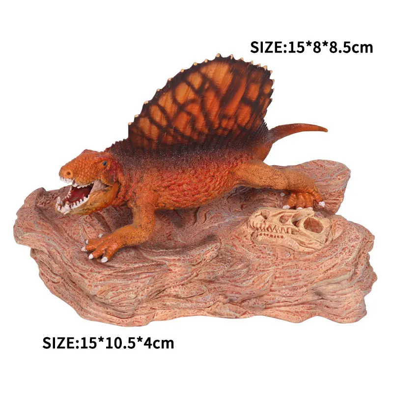 2pcs Oenux динозавр Юрского периода платформа Моделирование T-Rex Dinosaurio мир модель фигурки DIY база Коллекция украшения детские игрушки - Цвет: 2pcs