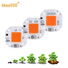 Полный спектр бескорпусной чип светодиодный растительный свет чип лампа фитолампа 20 Вт 30 Вт 50 Вт фитолампия лампа для выращивания рассада растений Veg Гидропоника