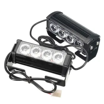 

Warning Grill Light Warning Light Universal Car Warning Light Hazard Emergency Flashing 2pcs 4 LED Super Bright