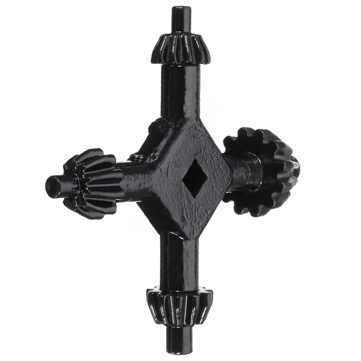 Hot Sale Multi-functional 4 Way Drill Press Chuck Key Wrench Tool Carbon Steel Combination 1/2" 9/16" 5/8" 11/16" Hand Drill Key