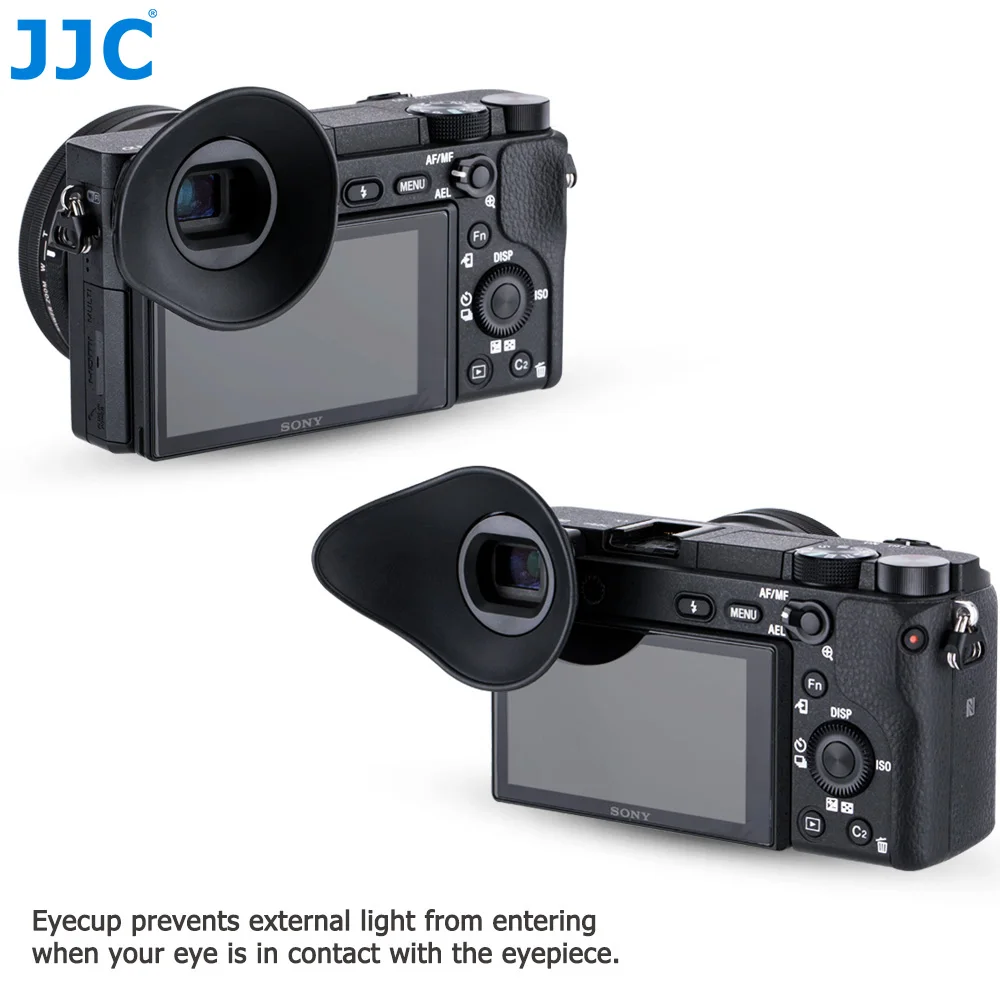 Наглазник JJC для камеры sony A6100 A6600 A6300 A6000 NEX-6 NEX-7 DSLR камера s видоискатель окуляр заменяет sony FDA-EP10