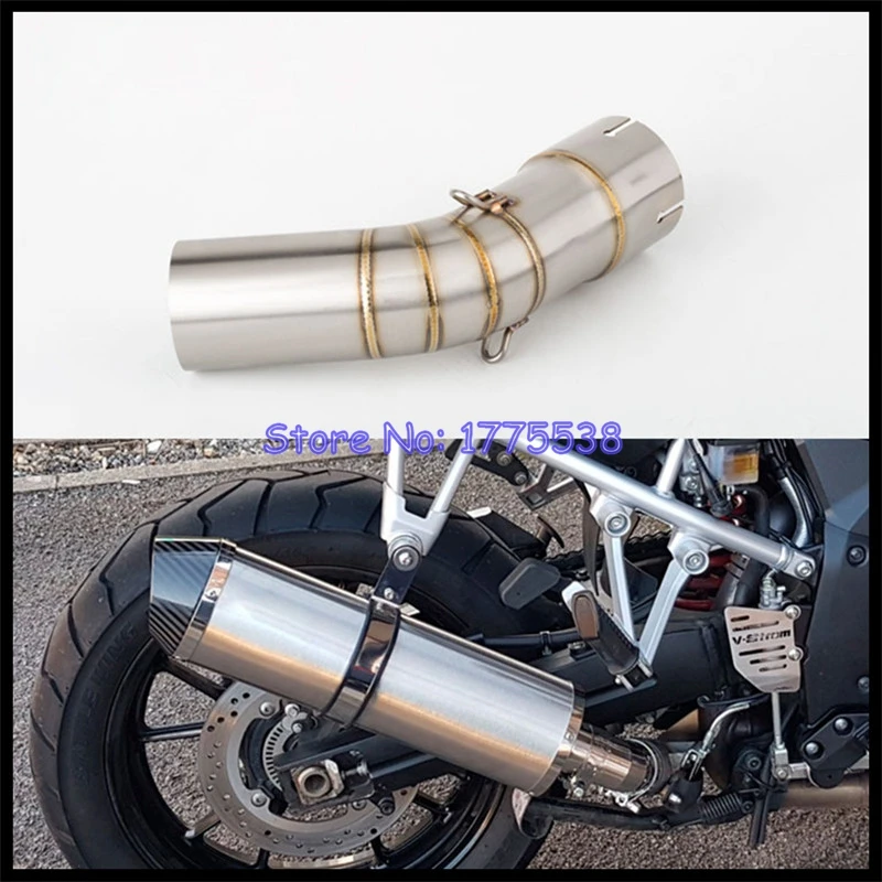 Motorcycle Exhaust Muffler with Link Pipe for Suzuki V-Strom 1000 (DL1000) 2014-2019 V-Strom 1050 (DL1050) 2020 2021 Escape Moto - Image 6