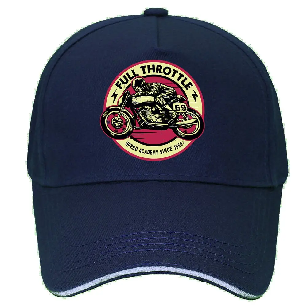 Байкерская верхняя одежда популярная кепка Бейсбол полный дроссельной заслонки кафе гонщик специальное издание рокабилли Байкерская Кепка головные уборы для мужчин и женщин шляпа