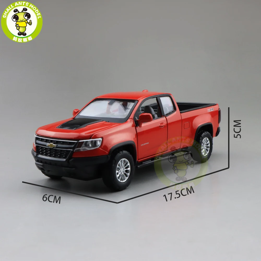 1/31 Chevrolet COLORADO Pickup Diecast Car Truck Model toys kids Boys Gifts