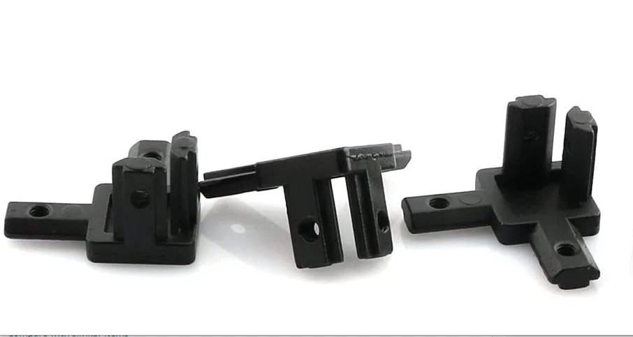 1pc 3-dimensional Bracket Concealed 3-way Corner Connector Aluminum Profile Parts Furniture Hardware Angle Bracket Angled Furniture Hardware Angle Connector