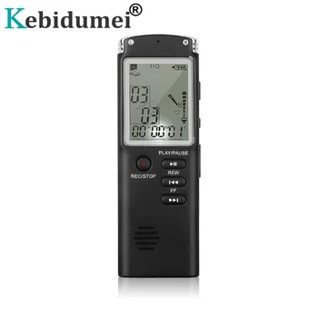 

Kebidumei Digital Audio Voice Recorder With WAV MP3 Player USB Professional 96 Hours Dictaphone 8GB Voice Recorder