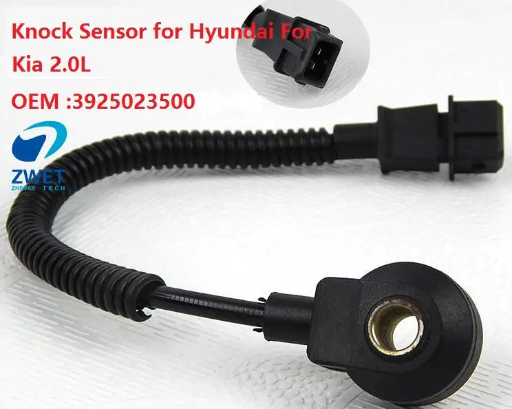 ZWET Car Knock Sensor For Hyundai For KIA Accent For Elantra For ...
