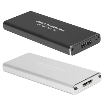 

USB 3.0 to M.2 NGFF Box Adapter 2230 2242 2260 2280 SSD External Enclosure Solid State Drive Disk Mobile Case