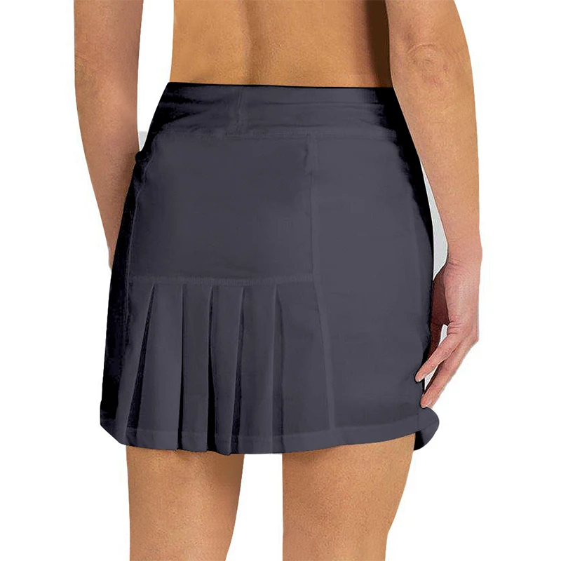 CUGOAO 2in1 White Pleated Skirt Short Woman Elastic High Waist Mini Skirts Sexy Mircro Summer Solid Tennis Skirt
