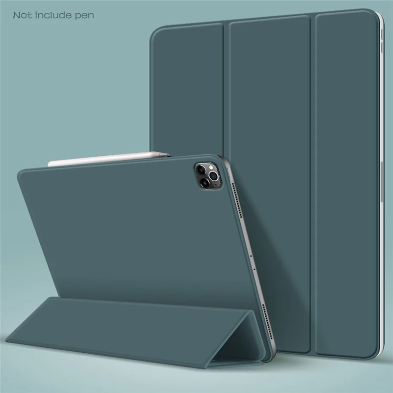 Защитный зажим для планшета iPad Pro 12 9 чехол 2020 11 2021 M1 тройного сложения Магнитный Air