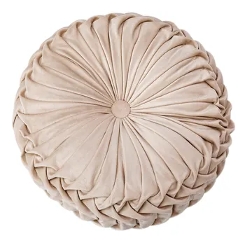 

Round Velvet Pumpkin Seat Cushion Chair Cover Mat Couch Home Sofa Decor 669