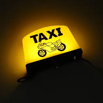 

1Pcs Car Lights 12V Decoration Taxi LED Warning Light For Motorcycle Handle Lamp Motorcycle Decorative Lights Accessories