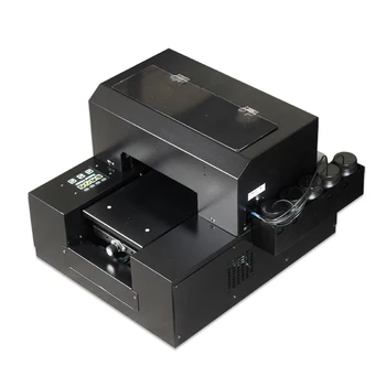 

SHBK Automatic A4 UV printer cylinder bottle printer A4 size UV flatbed printer for wood/Metal/Glass/Phone Case/Bottle with UV