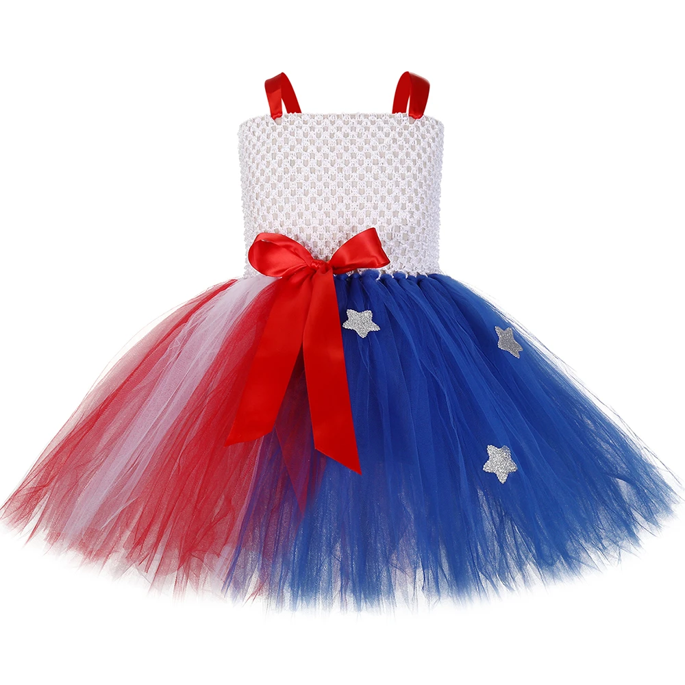 pausa complejidad suizo Vestido de tul para niñas, para el día de la independencia tutú, rojo,  blanco, azul, el 4 de julio, para fiestas, Carnaval, 1 14|Vestidos| -  AliExpress