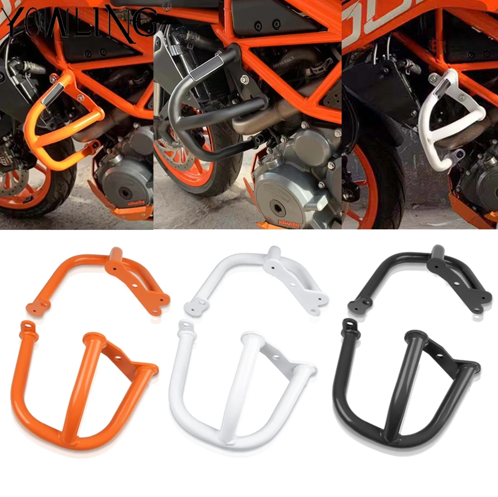 Для KTM 390 DUKE 2013- Crash Bar для KTM 250 DUKE мотоциклетные защита двигателя бамперы Crash Bars защита рамы
