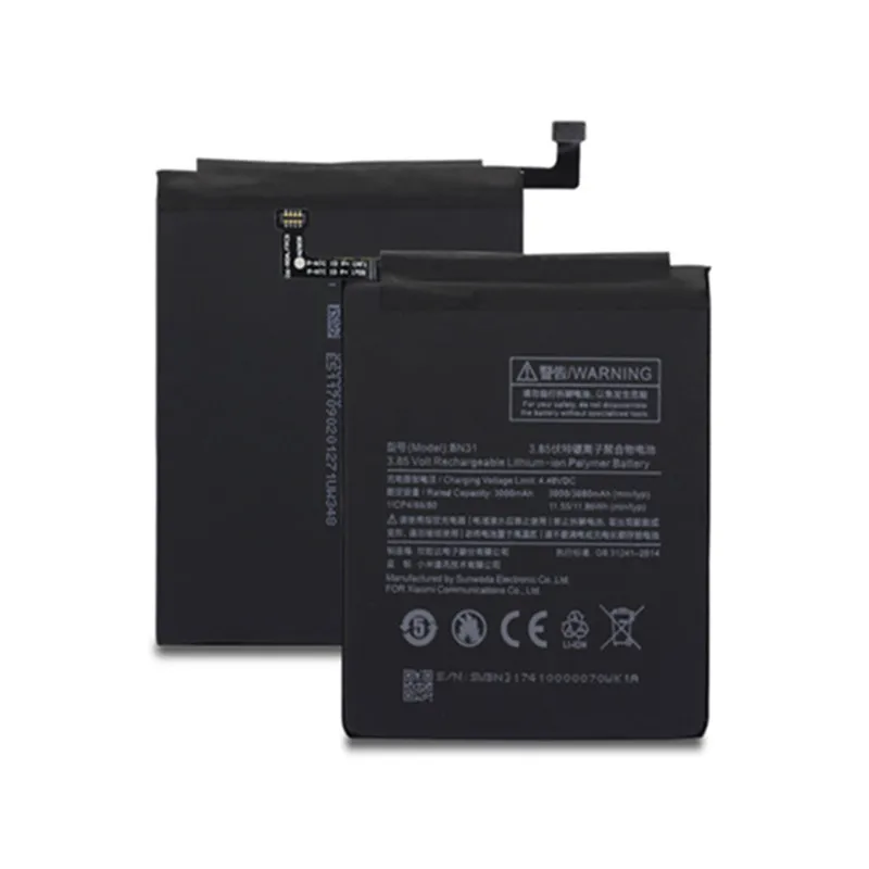 Аккумулятор для XIAOMI Redmi S2 BN31 3000mAh Замена 3,85 V литий-ионная полимерная батарея запасные части
