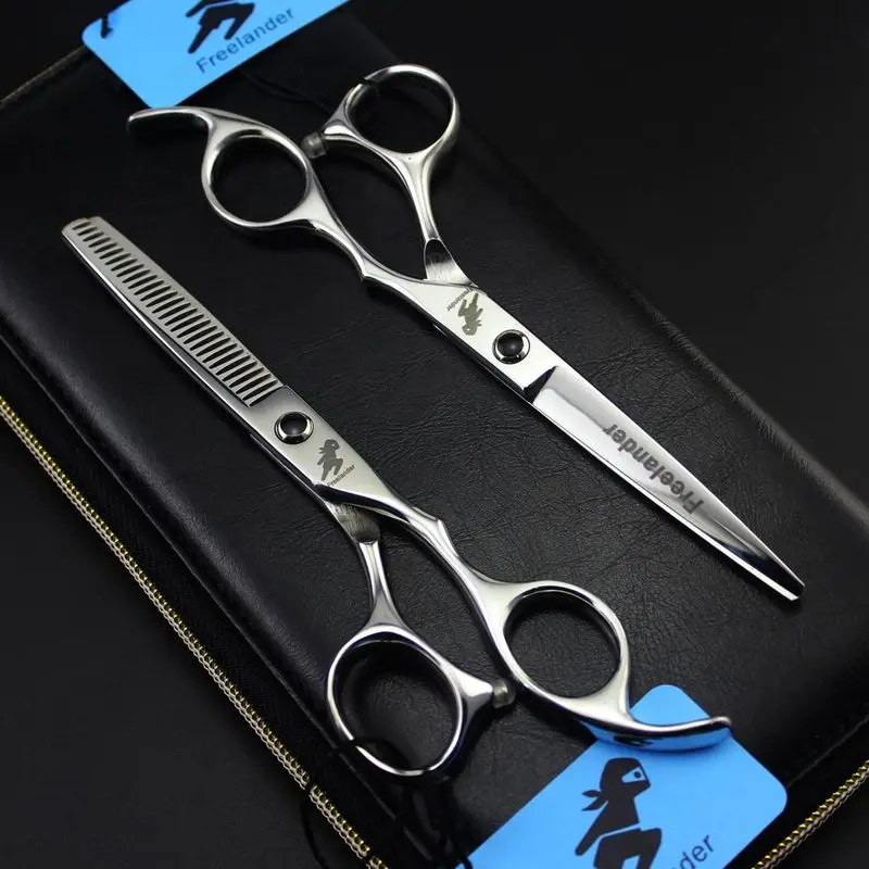 

Freelander 6 inch Hair Scissors Hairdressing Tool Barbershop Scissors Hair Cutting Shears Thinning Scissors