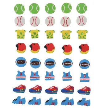 

40pcs Creative Sports Pencil Eraser Novelty Erasers for Sports Party Favors Supplies School
