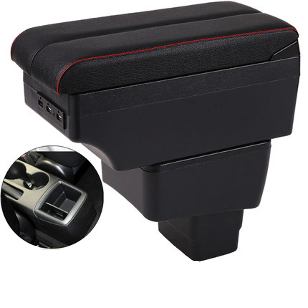 

For Mazda CX-3 armrest box central content box interior CX3 Armrests Storage car-styling accessories part with USB