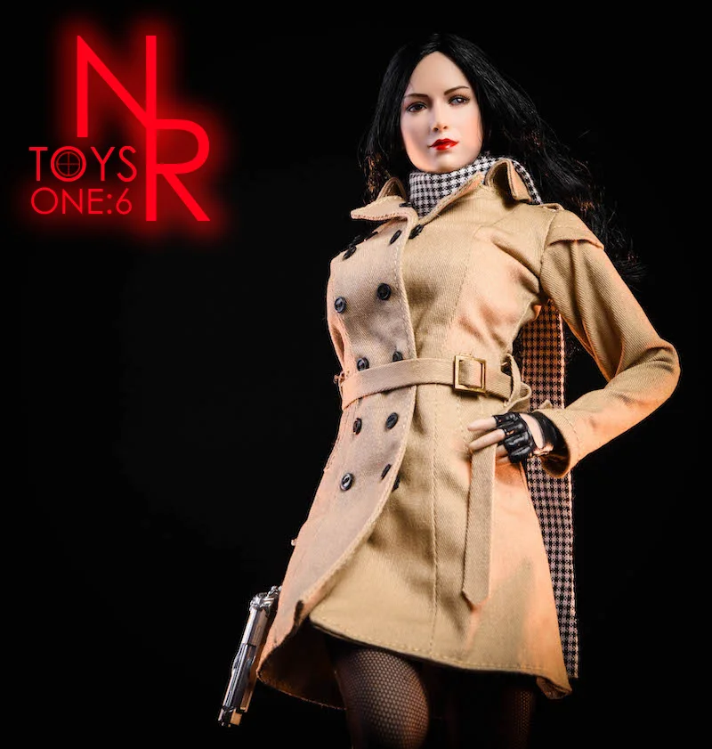 NRTOYS 1/6 ADA ветровка пальто NR19 для 12 дюймов Фигурка DIY
