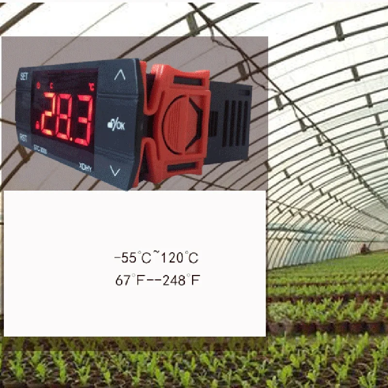 Топ 110-220V10A пресс цифровой регулятор температуры термостат с датчиком STC-3000 горячей
