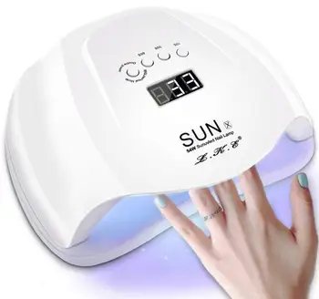 

LED Nail Dryer Nail Lamp for Shellac and Gel Polish with 30sec, 60sec, 90sec and 30min Timers