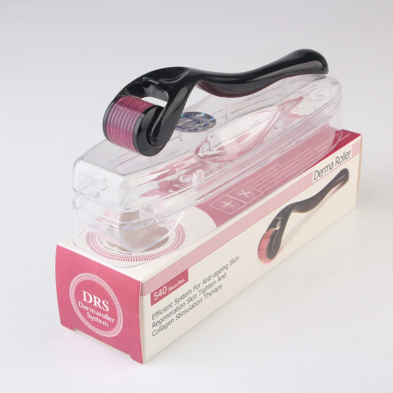 

DRS 540 derma roller micro needles titanium microneedle mezoroller machine for skin care and body treatment