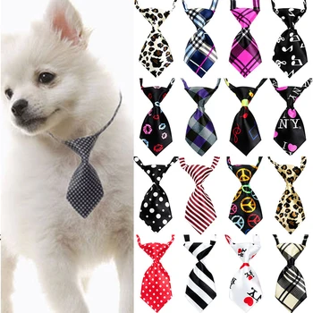 

25 50 100 pcs/lot Mix Colors Wholesale Dog Bows Pet Grooming Supplies Adjustable Puppy Dog Cat Bow Tie Pets Accessories For Dogs