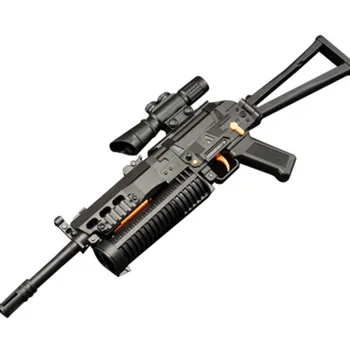 

Bisonoon PP199 manual electric water submachine launch bullet toy gun Submachineel gun christmas birthday gift boy adult