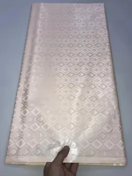 

5 Yards Bazin Riche Fabric Shining Austria Quality (Similar to Getzner) Guinea Brocade 100% Cotton With Perfume Gold