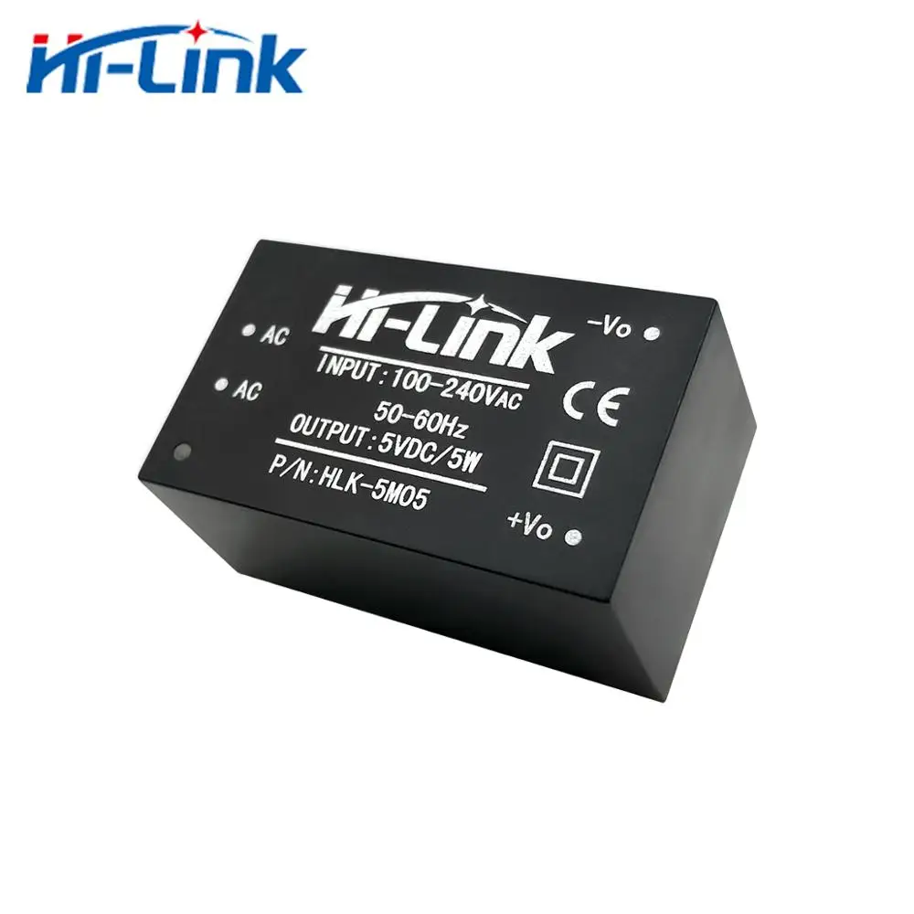 Низкая стоимость Hilink 5m05 5 Вт 5В 1А Ac DC модуль питания понижающий|Источники питания| |