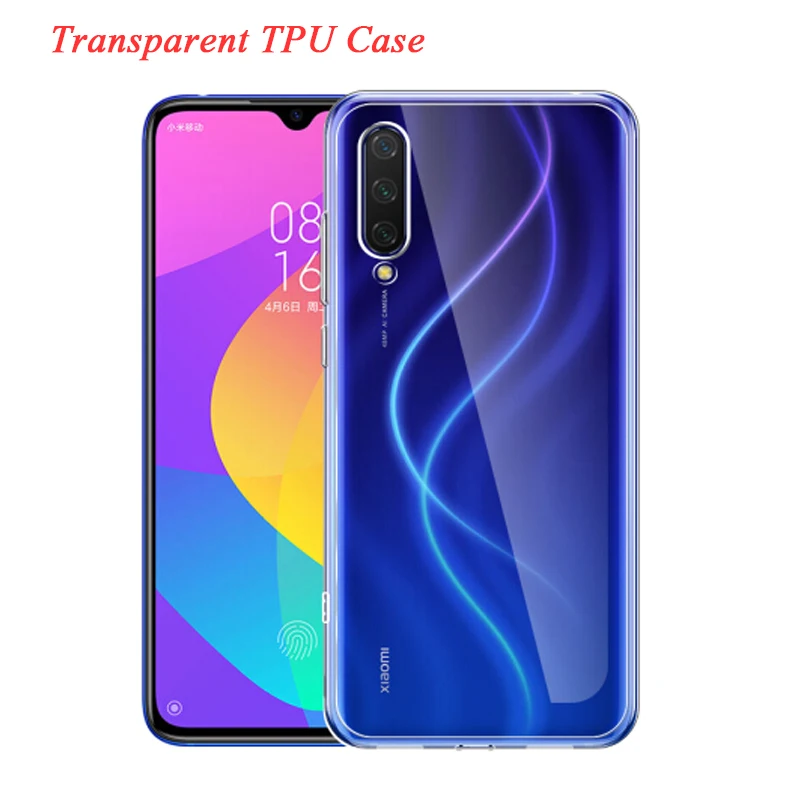Кристально прозрачный ТПУ чехол для телефона Xiaomi Redmi Note 8 Pro 7 противоударный