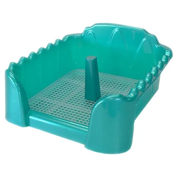 

HOMEPET Toilet for dogs with a column turquoise pearl 60 x 40 cm Homepet