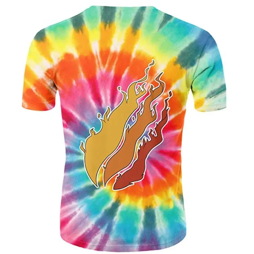 

3D digital printed short sleeves