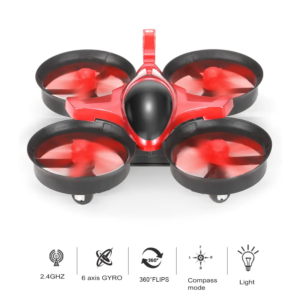 GoolRC Scorpion T36 2.4G 4CH 6-Axis Gyro 3D-Flip Anti-Crush UFO RC Quadcopter RTF Drone with 1 Extra Battery Great Gifts Toys