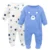 TUONXYE 2 шт./компл. Baby Girl Cute Rabbit Fox Пижамы Для Девочек Детские Onesies Newborn Footed Pijama Infantil Младенческий Хлопчатобумажный Комбинезон