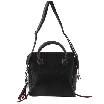 

Women's Fashion Handbag Beautiful Lady Crossbody Bag Elegant Pu Leather One Shoulder Handbags Shopping Bag black