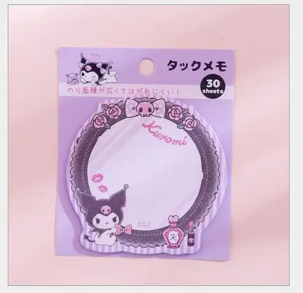 mirror memo pad Lovely Melody, маленькие звезды-близнецы, Cinnamoroll Gudetama, ежедневный план, список, аксессуары для планировщика, индекс, липкий блокнот для заметок - Цвет: mirror memo pad