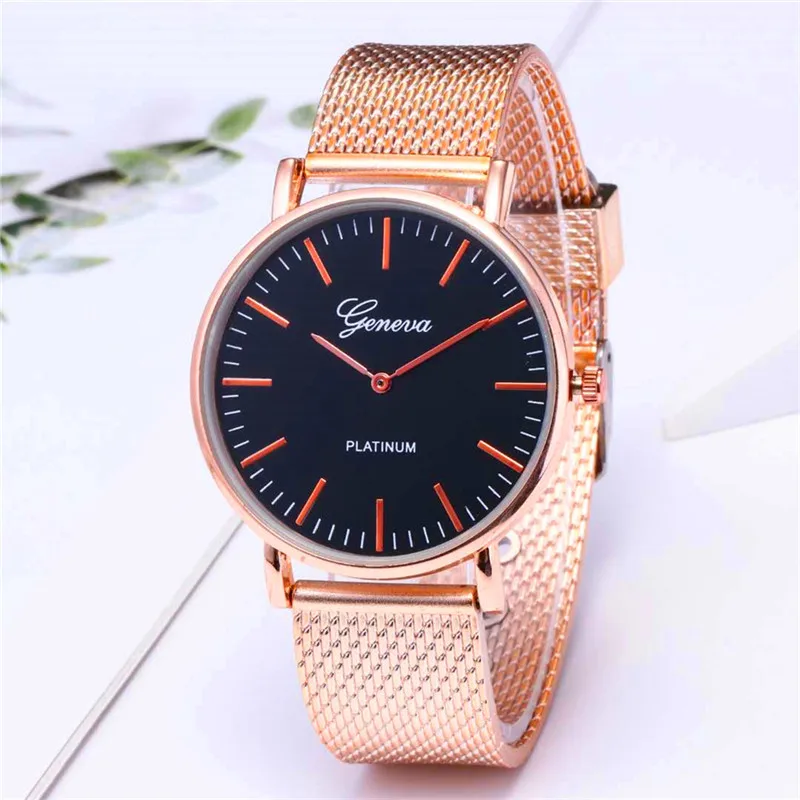 reloj mujer, серебряные женские часы, модные, розовое золото, нержавеющая сталь, женские часы с сетчатым ремешком, женские наручные часы, relogio feminino