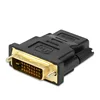 DVI 24 + 1 vers HDMI-prise plaquée or 24k compatible DVI 24 + 1 mâle vers HDMI-convertisseur vidéo 1080P compatible pour projecteur HDTV PC ► Photo 3/6