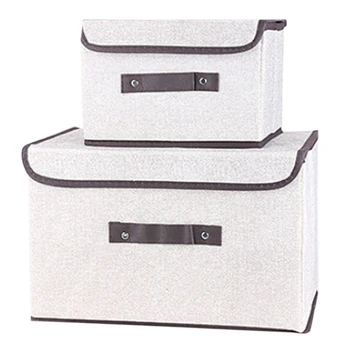 

Foldable Storage Bins Storage Box with Lids and Handles Durable Basket Containers Organizer for Home, Office,Closet, Bedroom, Se