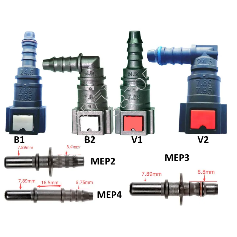 7,89 ID6 автоматический шланг для подачи топлива быстрый разъем бензин дизель 3/8 Женский Мужской масляный насос быстрое соединение карбамид соединитель фильтра