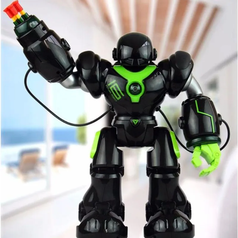Intelligent Voice Control RC Battle Robot Remote control Robot Toy Dancing singing Launch Missiles RC Robot Toy Playing   gifts 2