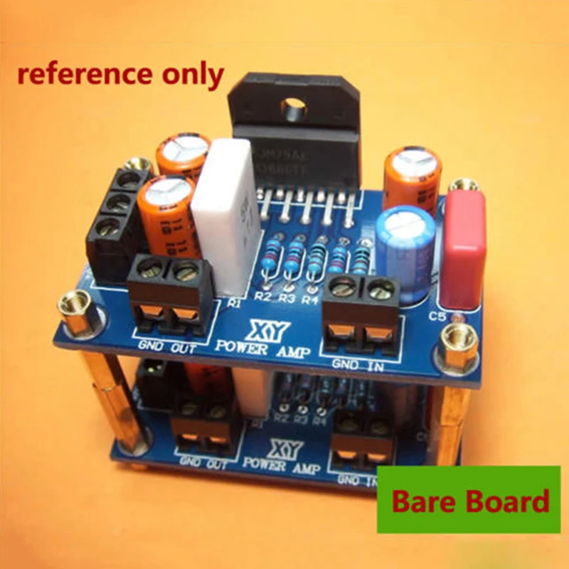

DC+20-28V 68W LM3886 TF HIFI Power Amplifier Board PCB Parallel Bare Board hot