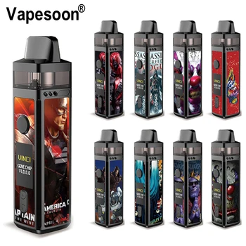 

2pcs Vapesoon Cover Sticker Film Sticker For VINCI Mod Pod Vape Kit PVC Cover Case VINCI Pod Sticker