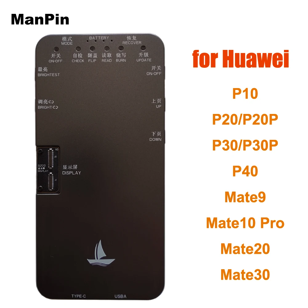 US $352.99 DL S200 LCD Screen Tester For Huawei P10 P20 P30 Pro P40 Mate9 Mate30 Display 3D Touch Testing Programmer Box Phone Repair Tools
