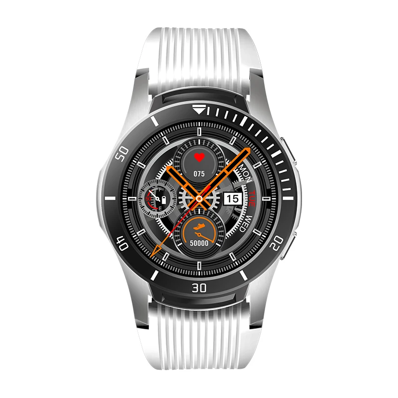 silver white Letike новые GT106 Смарт-часы мужские ip67 Водонепроницаемый mutil-sport режим фитнес-браслет Поддержка режим always-on standard - Цвет: silver white